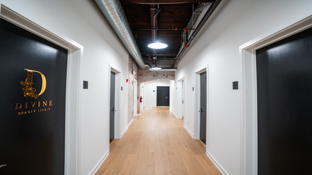 office-corridor-with-studio-doors